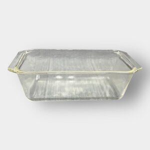 PYREX #213 Clear Baking Dish 22x12x7 cm 2.0L USA‎ Vintage